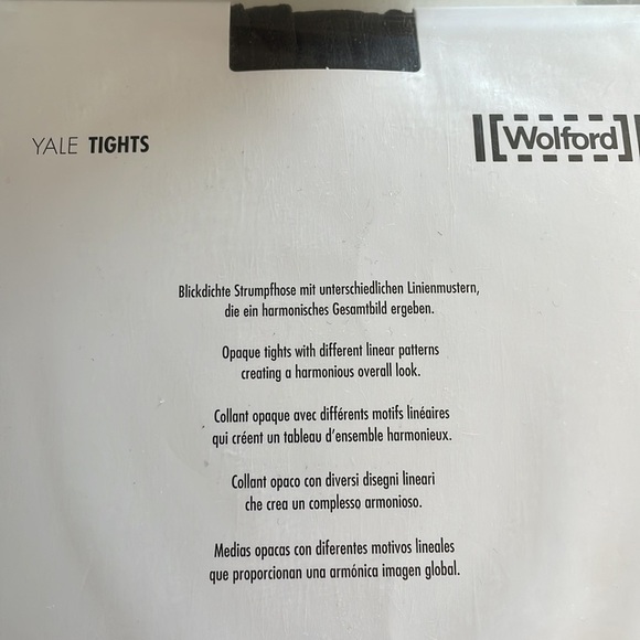 NWT WOLFORD YALE TIGHTS IN MOCCA Size S - Picture 5 of 7
